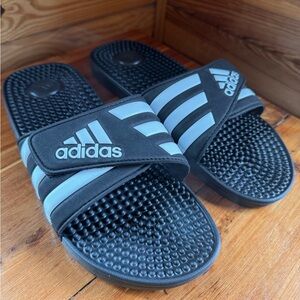 adidas | Shoes | Nwt Adidas Navy And White Slide Sandals  display picture 2